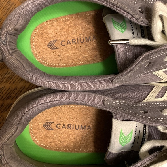 Cariuma CATIBA Pro Skate Grey Charcoal, Skateboard Sneakers, Men 9, Women 10.5 - Picture 5 of 6